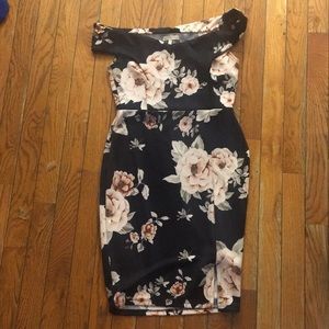 Floral mini dress
